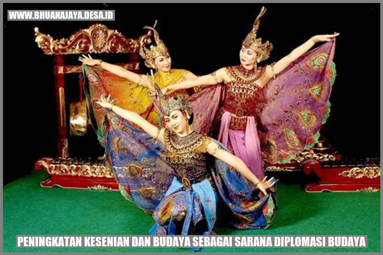 Peningkatan Kesenian dan Budaya sebagai Sarana Diplomasi Budaya