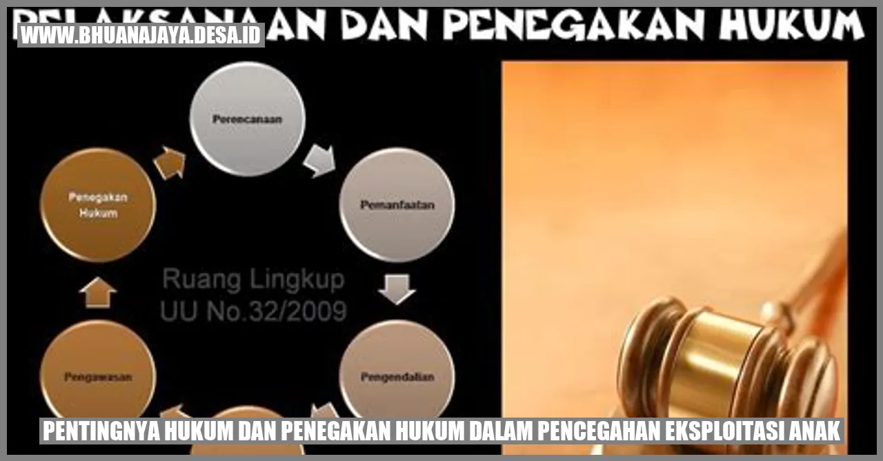 Pentingnya Hukum dan Penegakan Hukum dalam Pencegahan Eksploitasi Anak