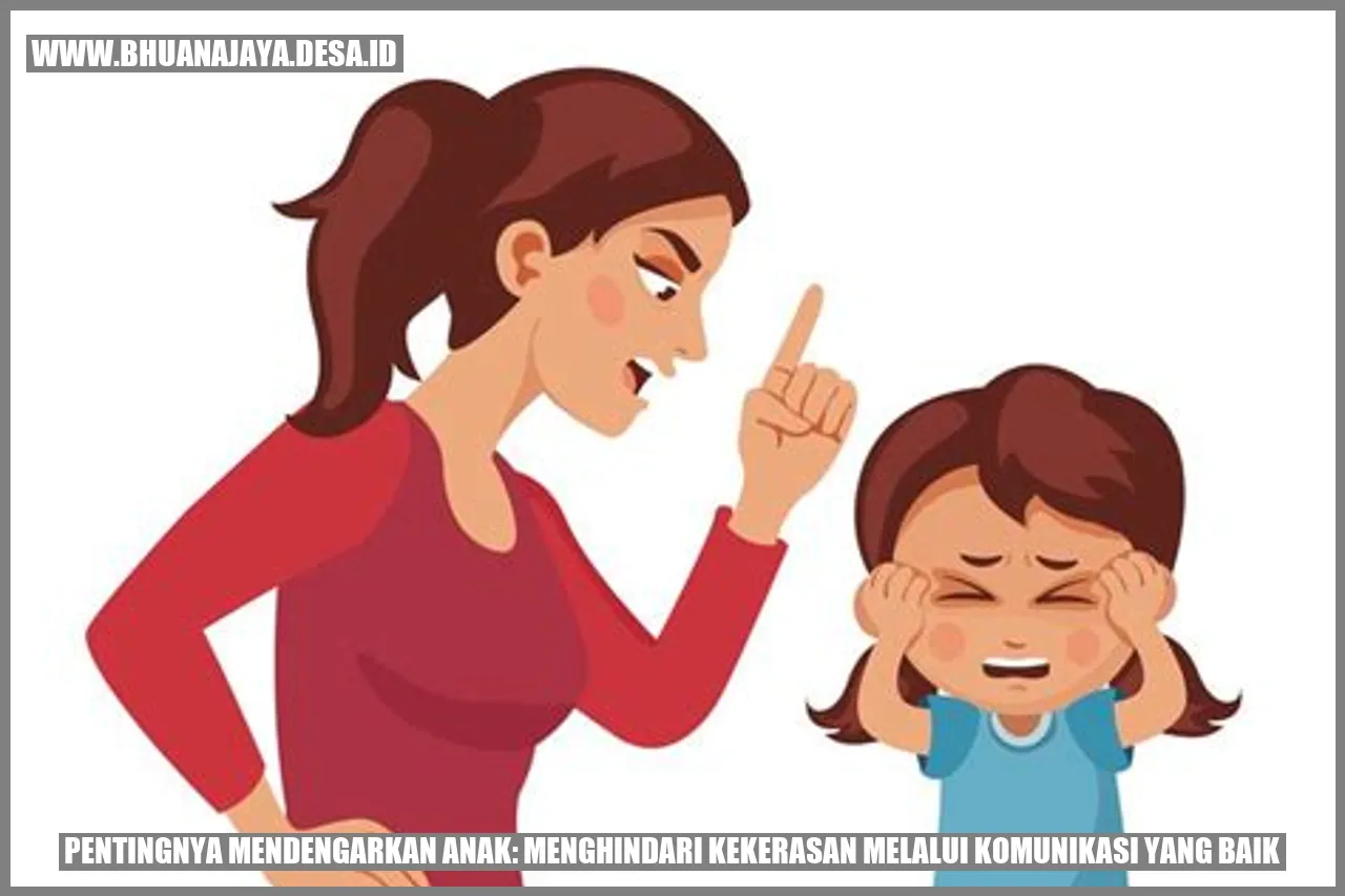 Pentingnya Mendengarkan Anak: Menghindari Kekerasan melalui Komunikasi yang Baik