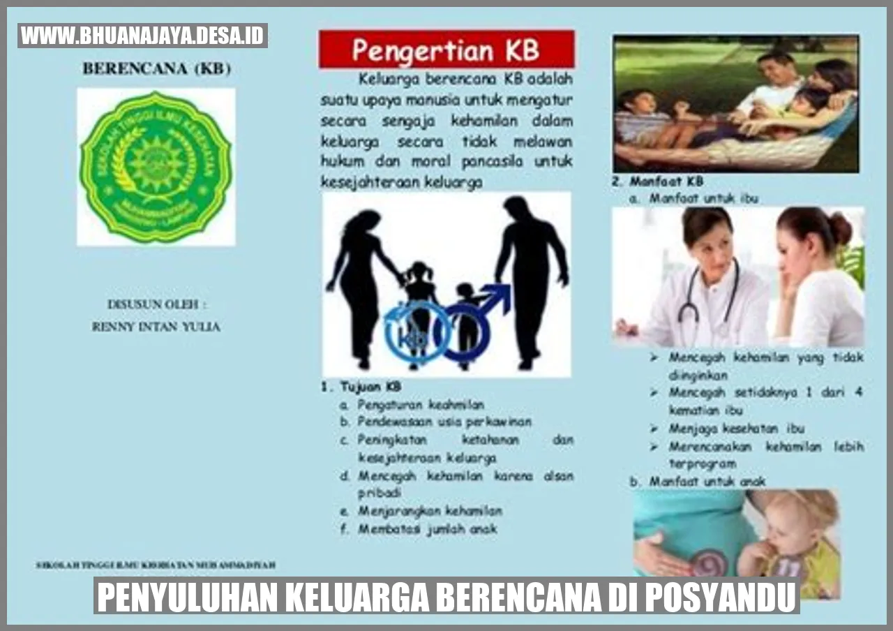 Penyuluhan Keluarga Berencana di Posyandu