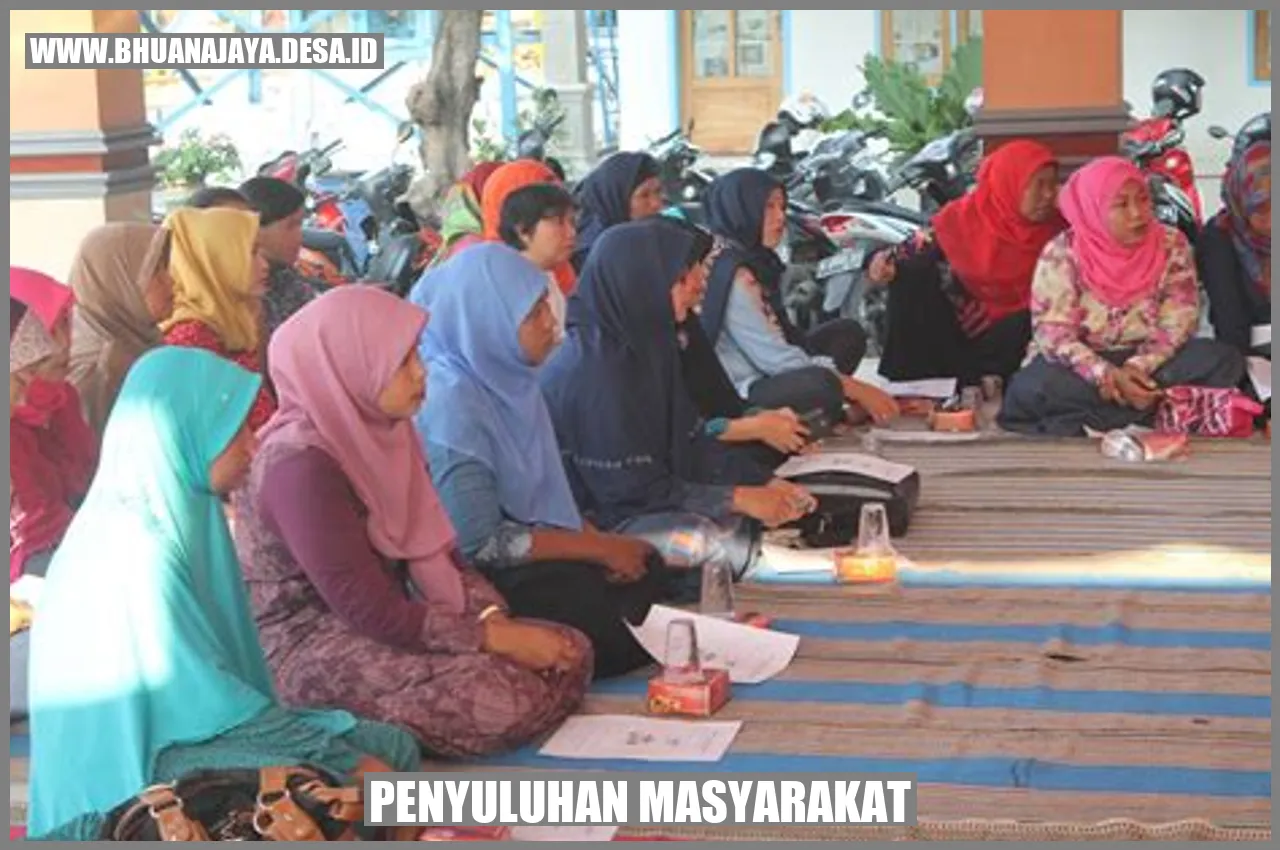 Penyuluhan masyarakat
