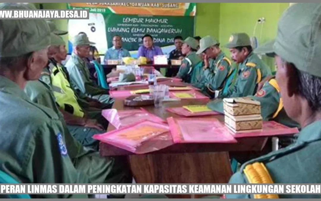 Peran Linmas dalam Peningkatan Kapasitas Keamanan Lingkungan Sekolah