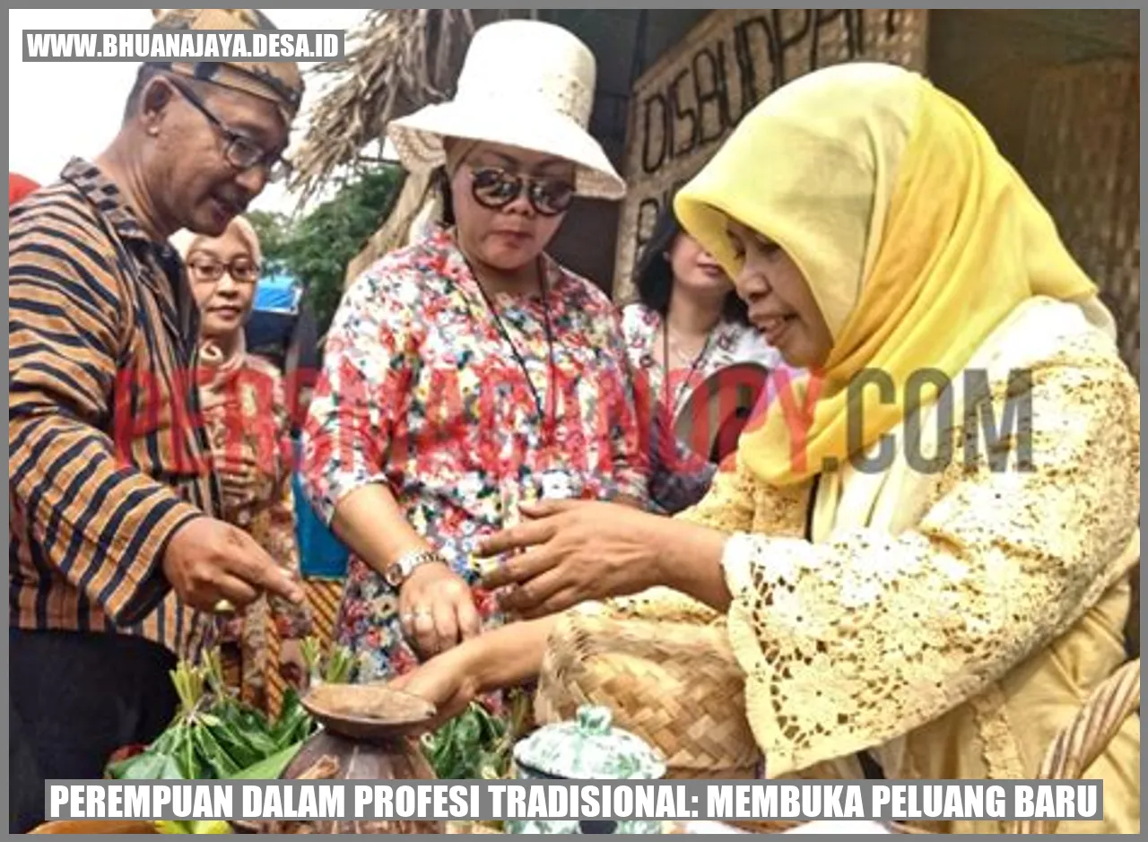Perempuan dalam Profesi Tradisional: Membuka Peluang Baru