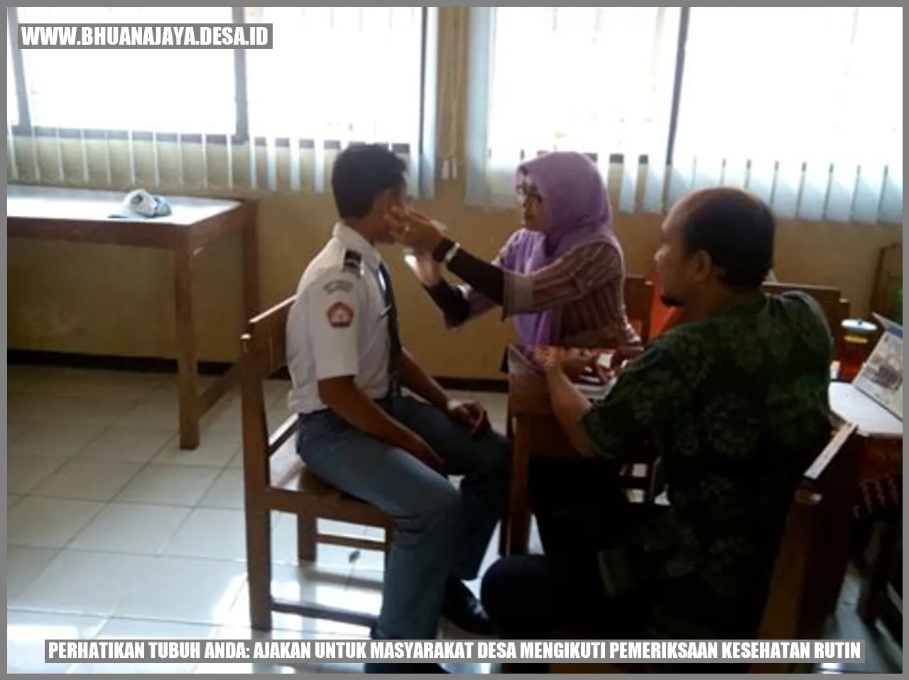Perhatikan Tubuh Anda: Ajakan untuk Masyarakat Desa Mengikuti Pemeriksaan Kesehatan Rutin