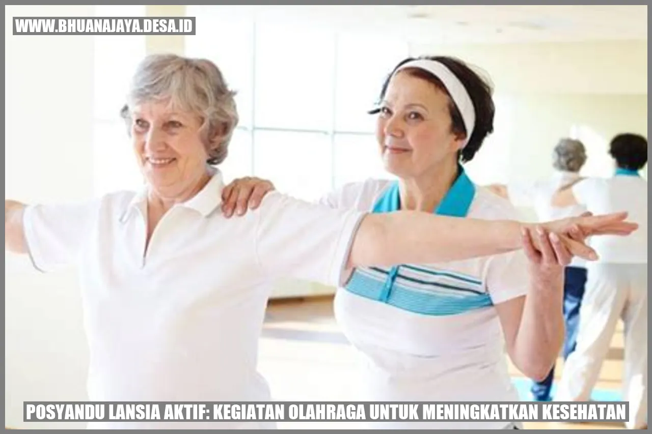 Gambar Posyandu Lansia Aktif
