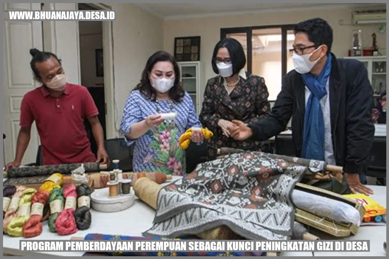 Program Pemberdayaan Perempuan sebagai Kunci Peningkatan Gizi di Desa