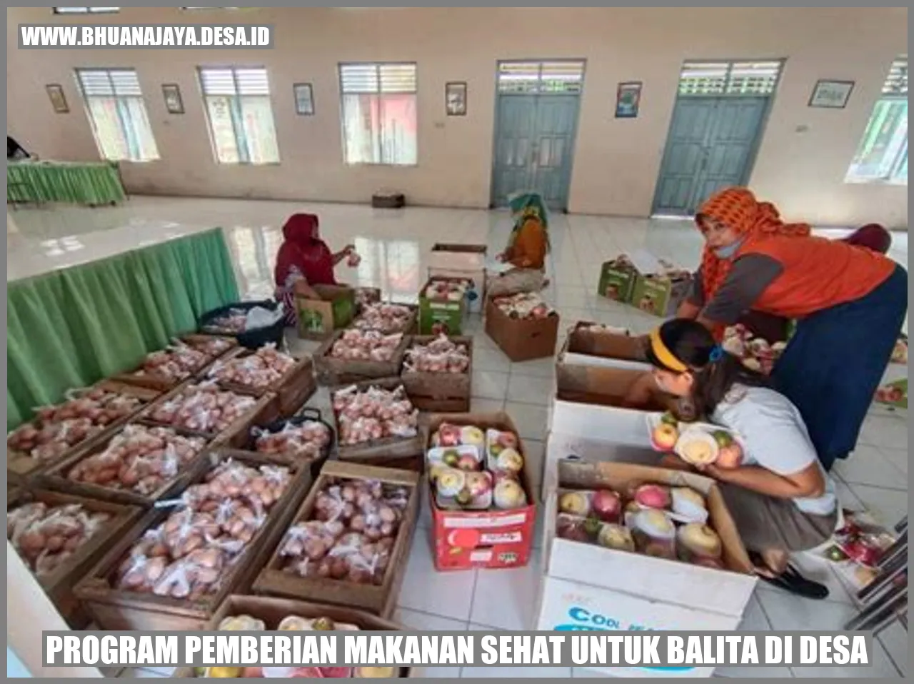 Program Pemberian Makanan Sehat untuk Balita di Desa