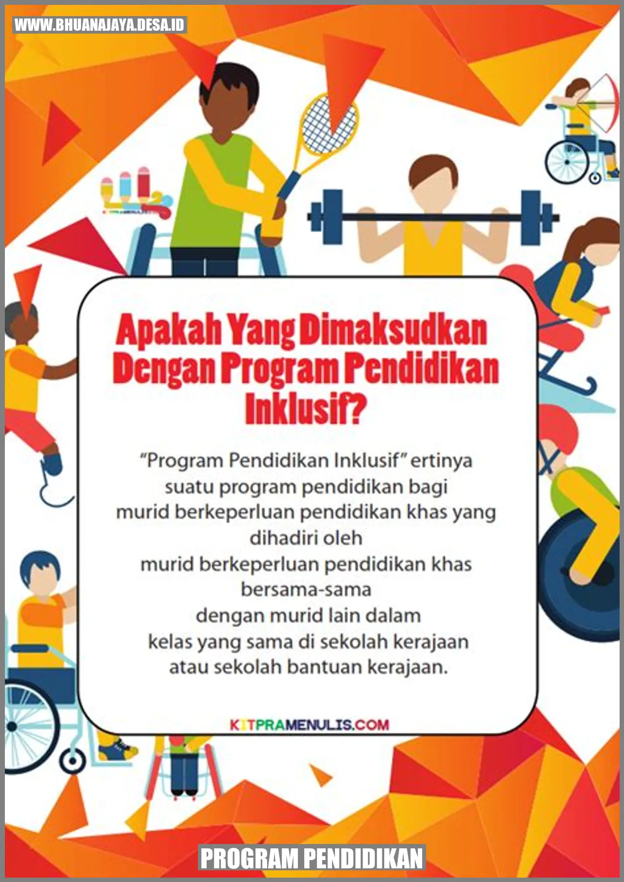 Program pendidikan di Desa Bhuana Jaya Jaya