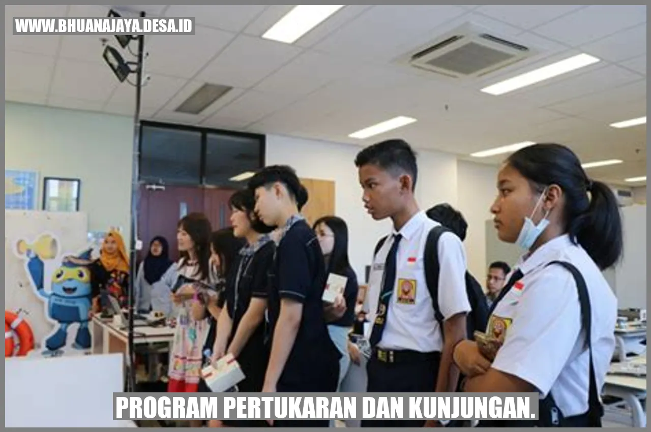 Program Pertukaran dan Kunjungan.