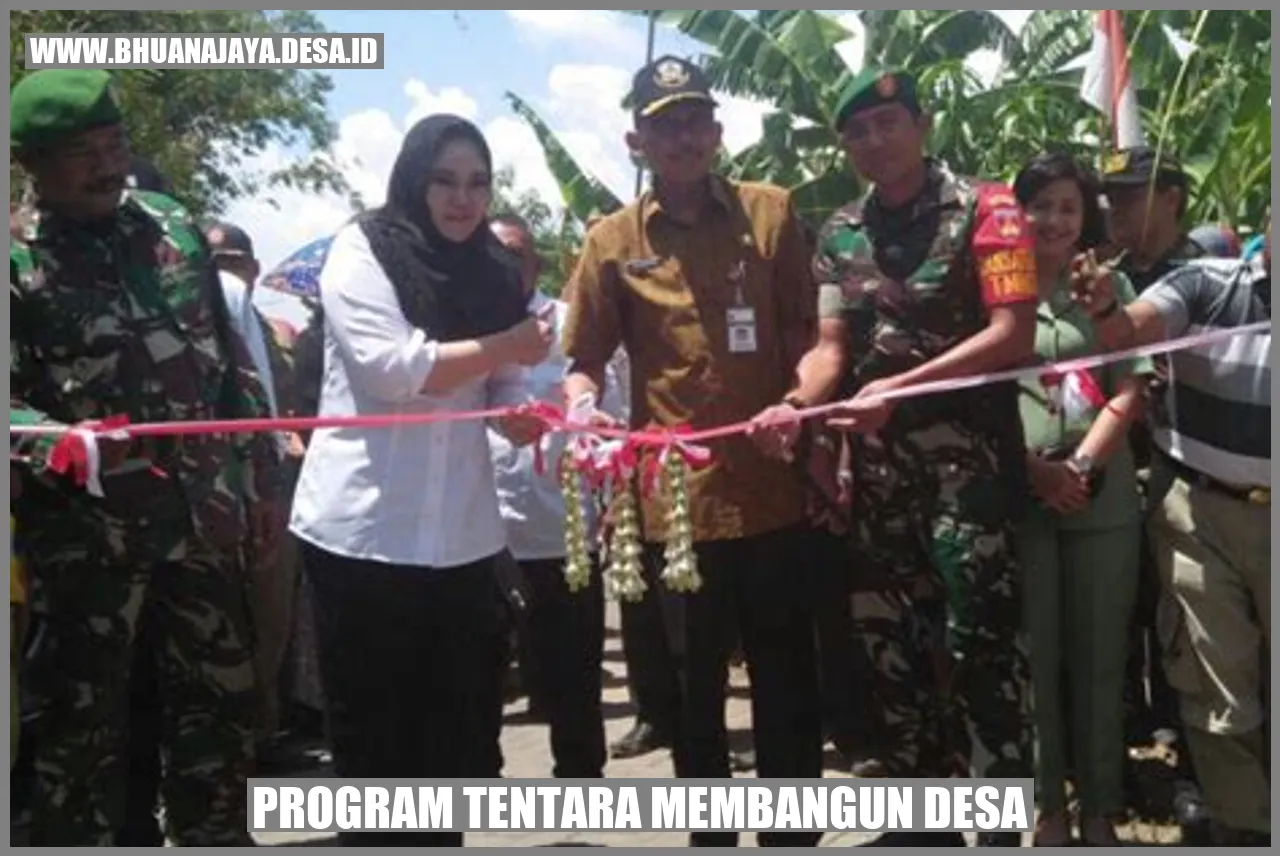 Program Tentara Membangun Desa