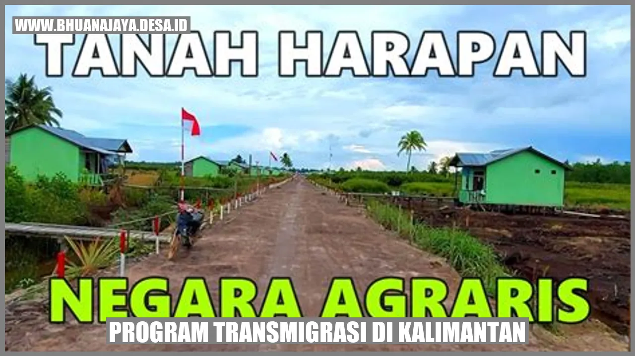 Program Transmigrasi di Kalimantan