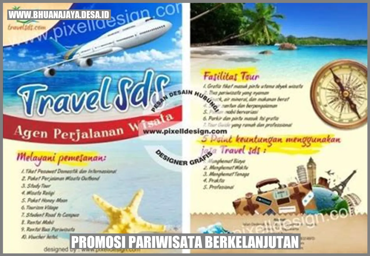 Promosi Pariwisata Berkelanjutan