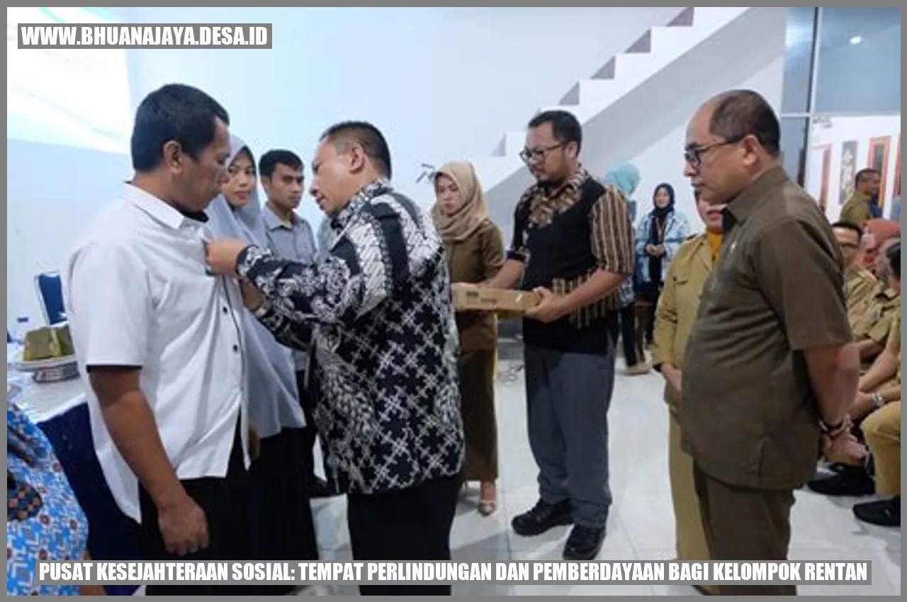 Pusat Kesejahteraan Sosial: Tempat Perlindungan dan Pemberdayaan Bagi Kelompok Rentan