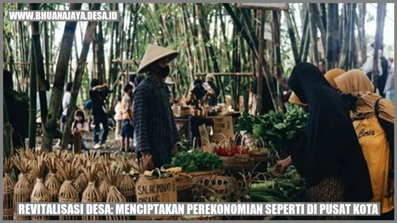 Revitalisasi Desa: Menciptakan Perekonomian Seperti di Pusat Kota