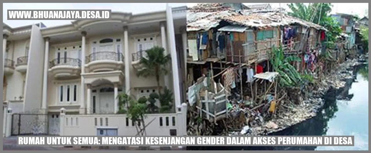 Rumah untuk Semua: Mengatasi Kesenjangan Gender dalam Akses Perumahan di Desa