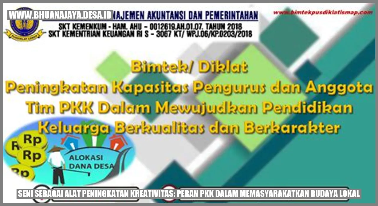 Seni sebagai Alat Peningkatan Kreativitas: Peran PKK dalam Memasyarakatkan Budaya Lokal