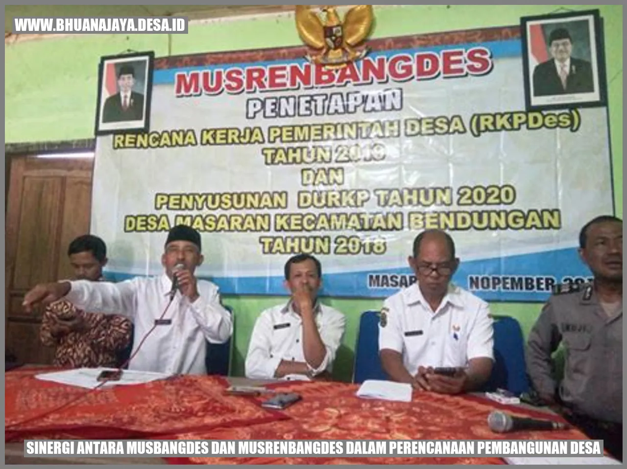 Sinergi antara musbangdes dan musrenbangdes dalam perencanaan pembangunan desa