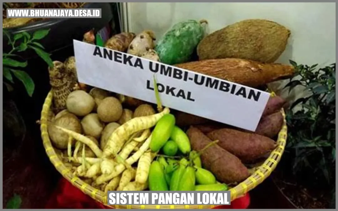 Sistem Pangan Lokal: Membangun Kemandirian Masyarakat dalam Memenuhi Kebutuhan Pangan