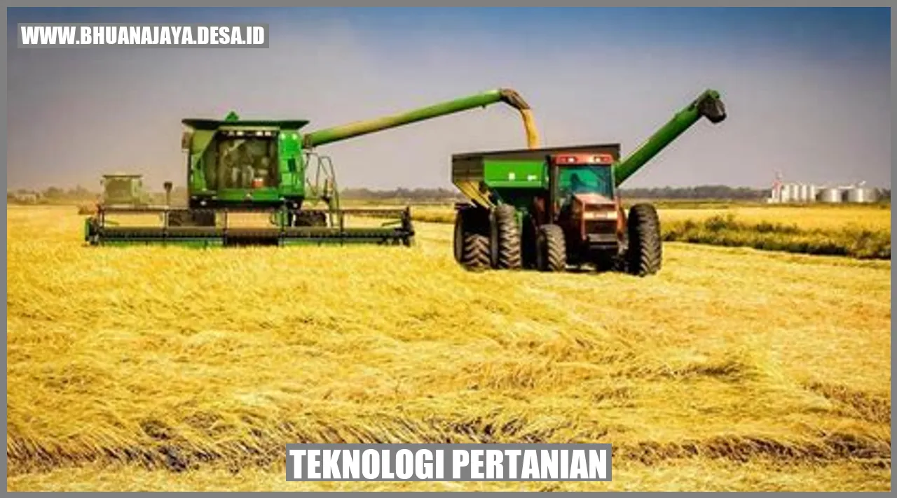 Teknologi Pertanian