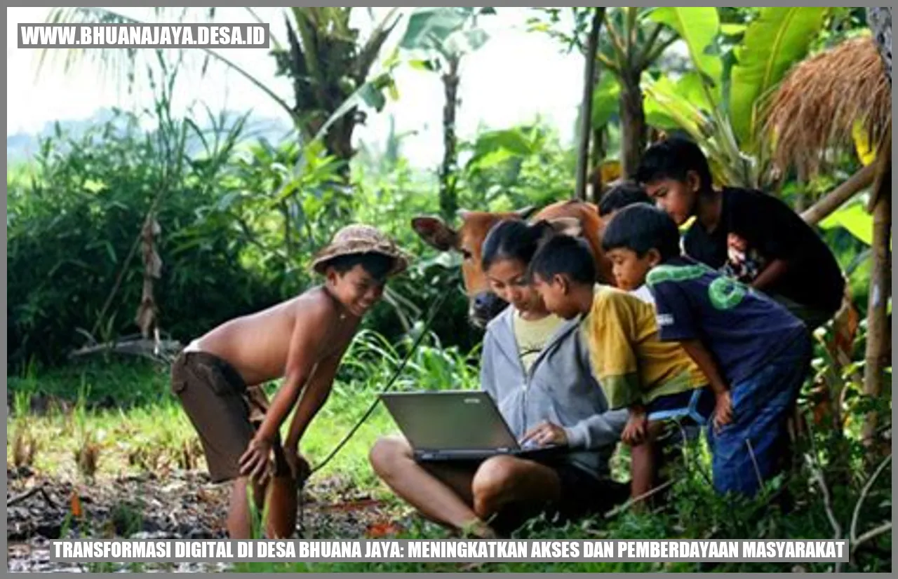 Gambar Transformasi Digital di Desa Bhuana Jaya
