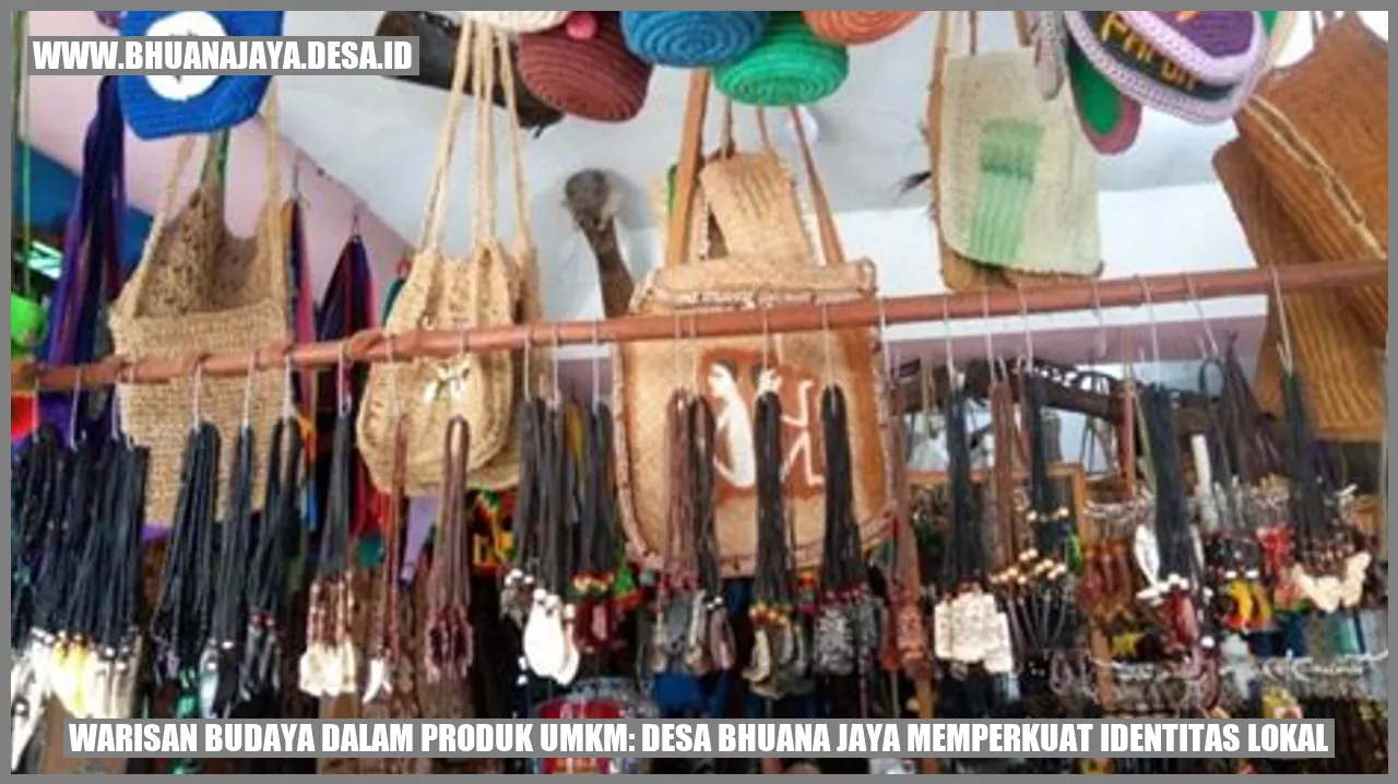 Gambar tentang Warisan Budaya dalam Produk UMKM: Desa Bhuana Jaya Memperkuat Identitas Lokal